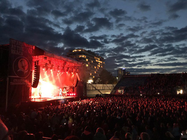 Bühne Strandarena Timmendorf